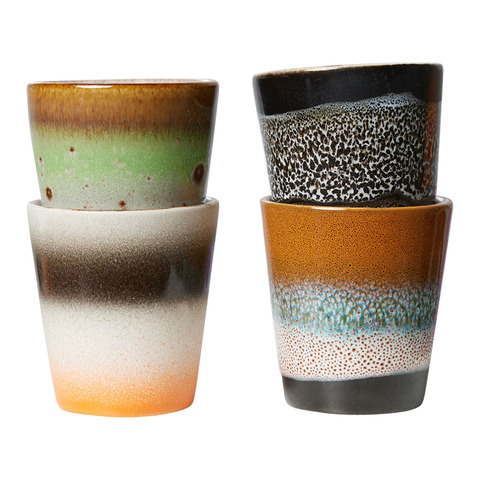 set bicchieri 70'S